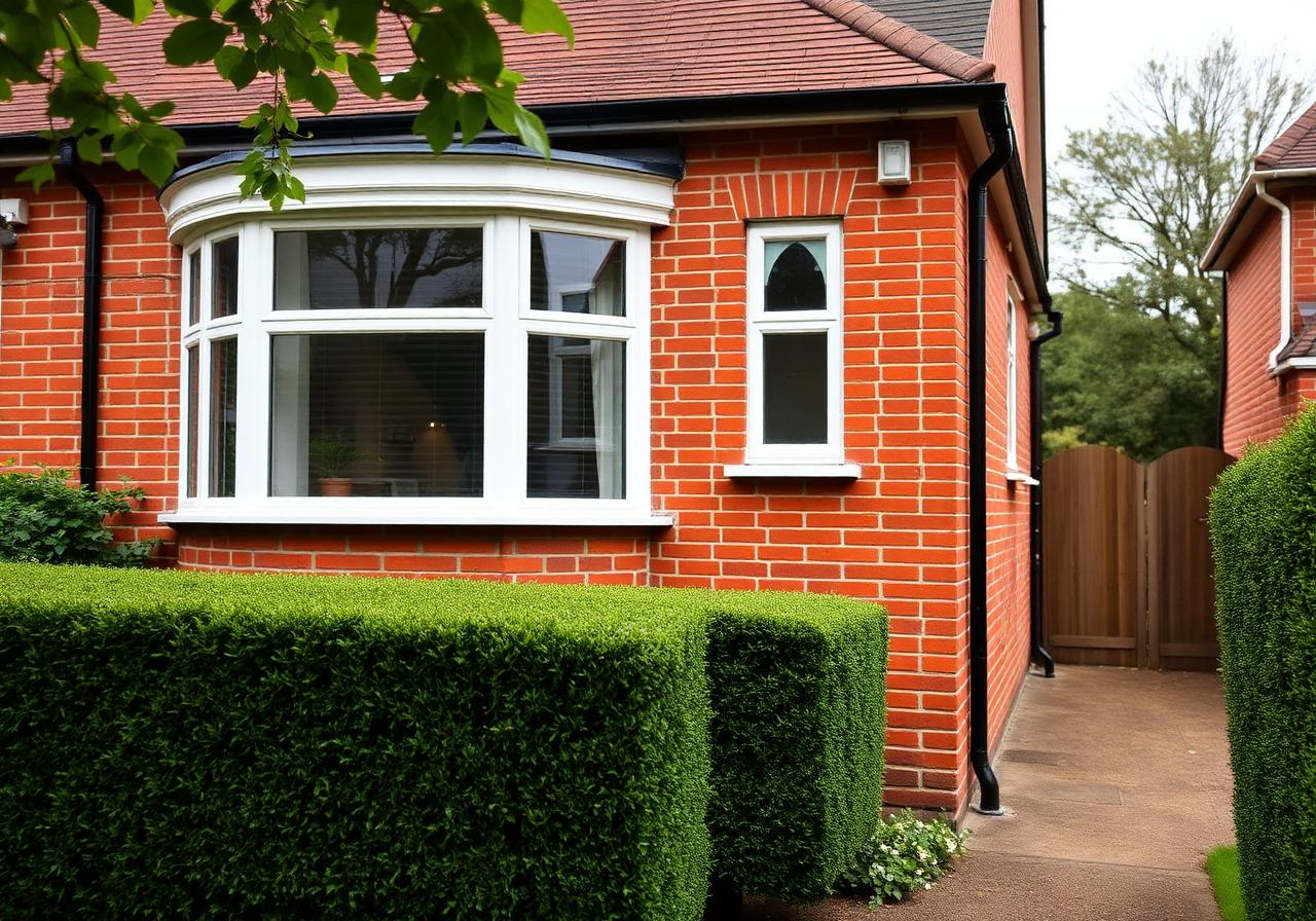 Edwardian semi with a restored bay window